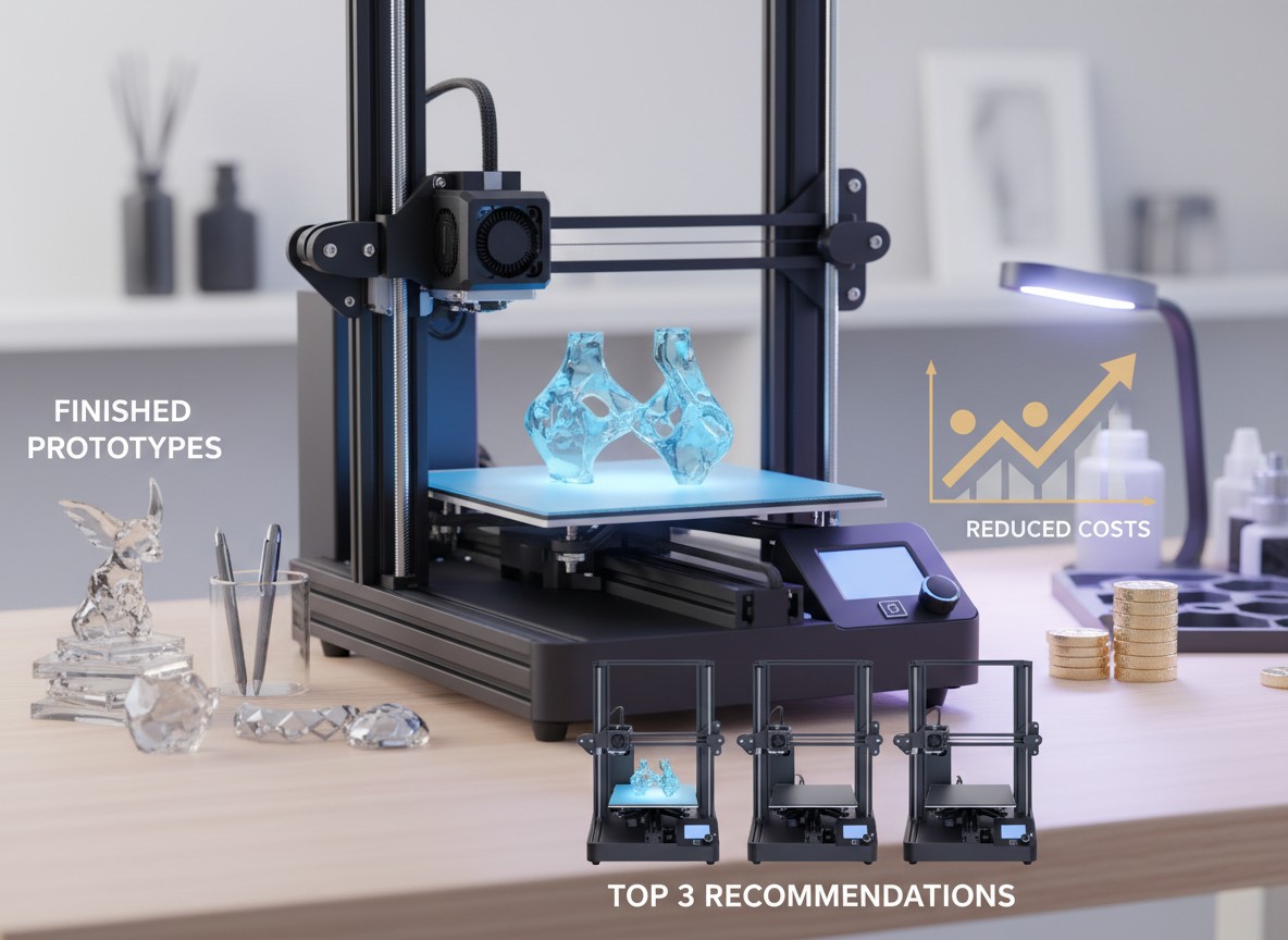 レジン作家のための3Dプリンター入門：導入コスト、試作品制作のメリット、おすすめ3選
