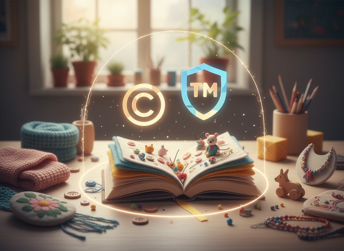 ハンドメイド作品で注意すべき「著作権」と「商標権」の基本：安心安全な作品作りのために
